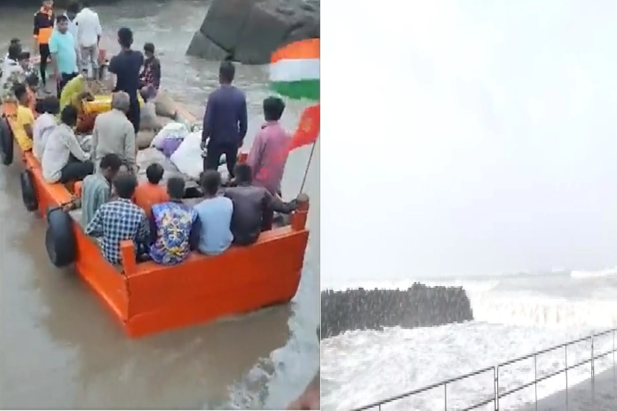 Cyclone Biparjoy: बिपरजॉय के खतरे को देखते हुए गुजरात के तटीय इलाकों में सेना तैनात, नावों से पहुंचाया जा रहा जरूरी सामान