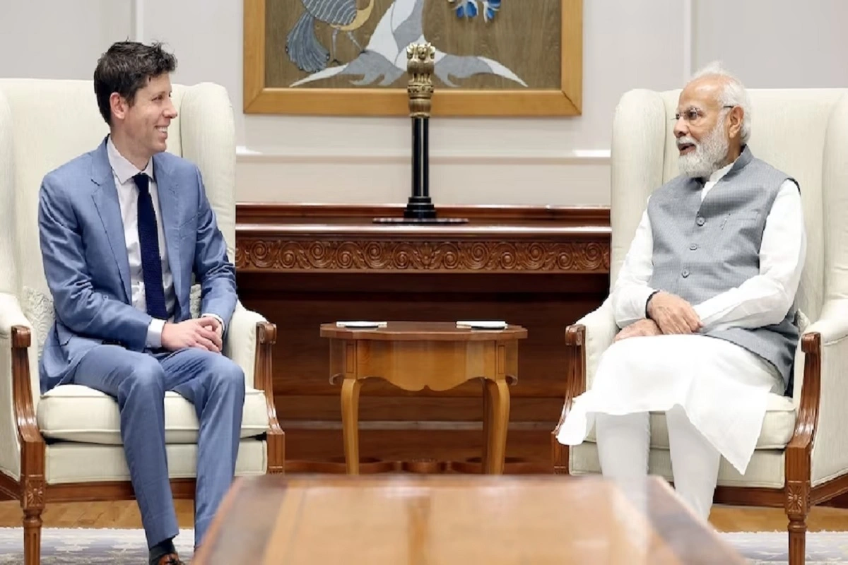 Sam Altman met PM Modi