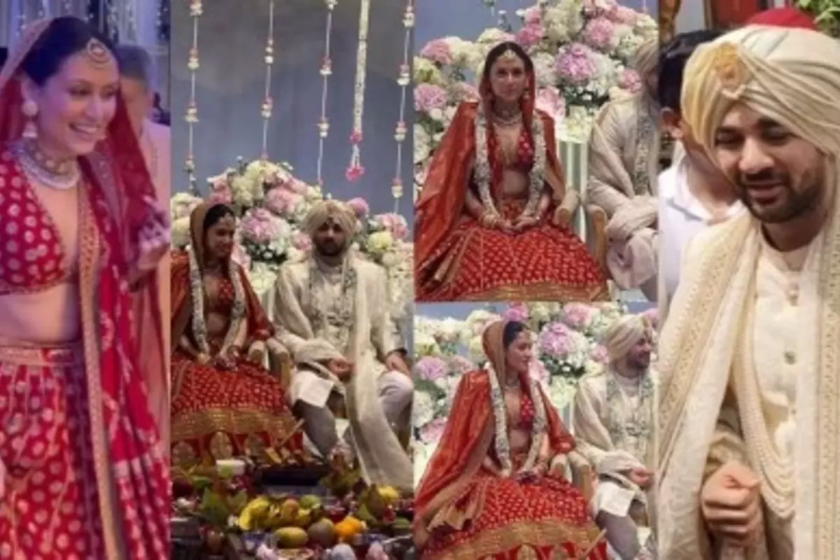 शादी के बंधन में बंधे सनी देओल के बेटे Karan Deol और दृशा आचार्य, सामने आईं खूबसूरत तस्वीरें