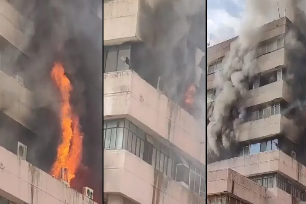 fire in satpuda bhawan