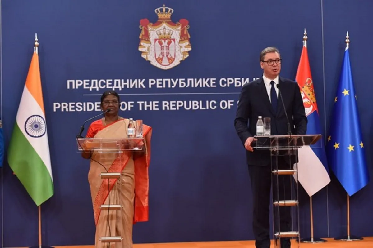 सर्बिया के दौरे पर बोलीं राष्ट्रपति द्रौपदी मुर्मू- भारत विकास के क्षेत्र में जिम्मेदार भागीदार और ‘ग्लोबल साउथ’ की आवाज है