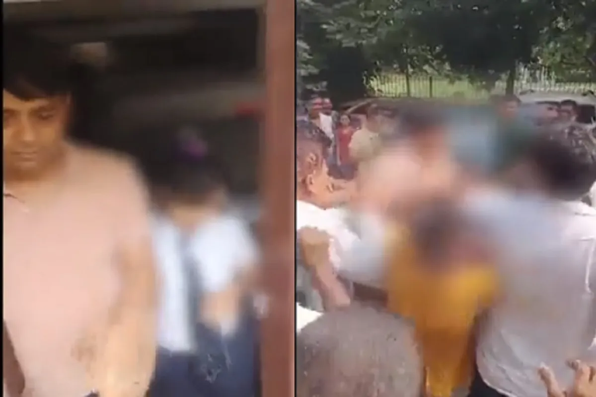 VIDEO: कपल ने 10 साल की बच्ची से कराया घर का काम, किया बुरी तरह टॉर्चर, गुस्साई भीड़ ने महिला पायलट और पति को पीटा