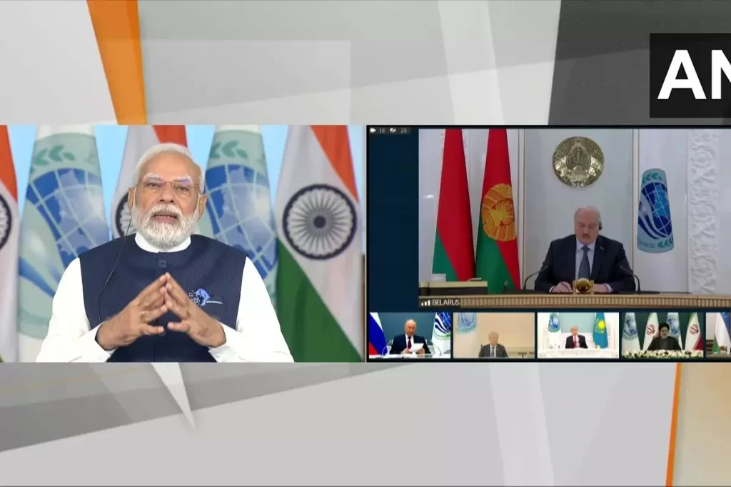 SCO की बैठक में पीएम मोदी