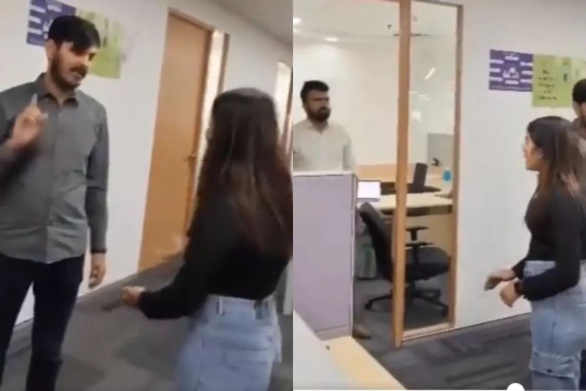 BYJU’S के ऑफिस में बवाल, महिला कर्मचारी ने इंसेंटिव नहीं मिलने पर किया हंगामा, देखें Viral Video