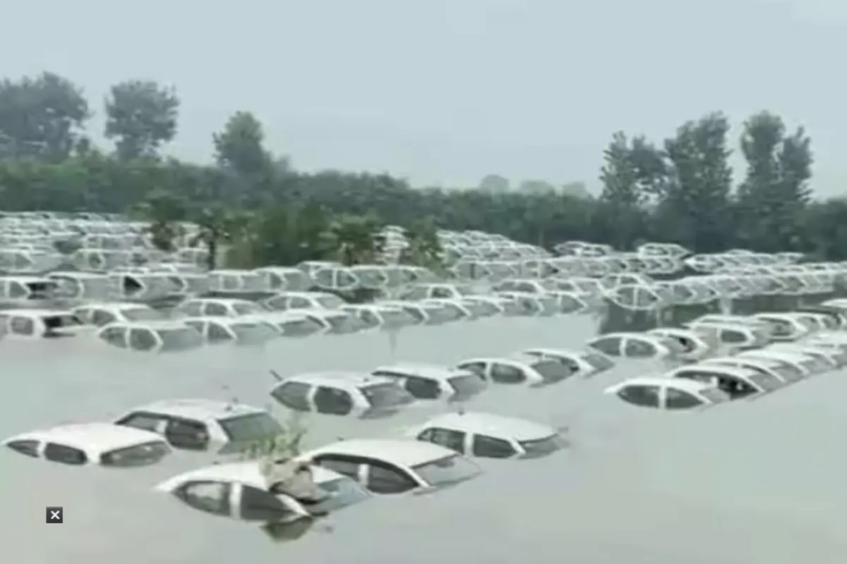 Noida flood Video