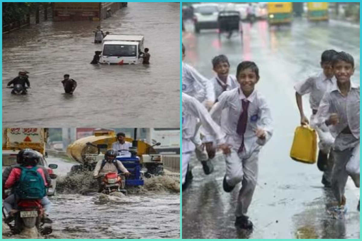 दिल्ली में बाढ़; डूबे हुए इलाकों में अभी 2 दिन बंद रहेंगे स्कूल, केजरीवाल सरकार का फैसला- चलेंगी ऑनलाइन क्लासेस