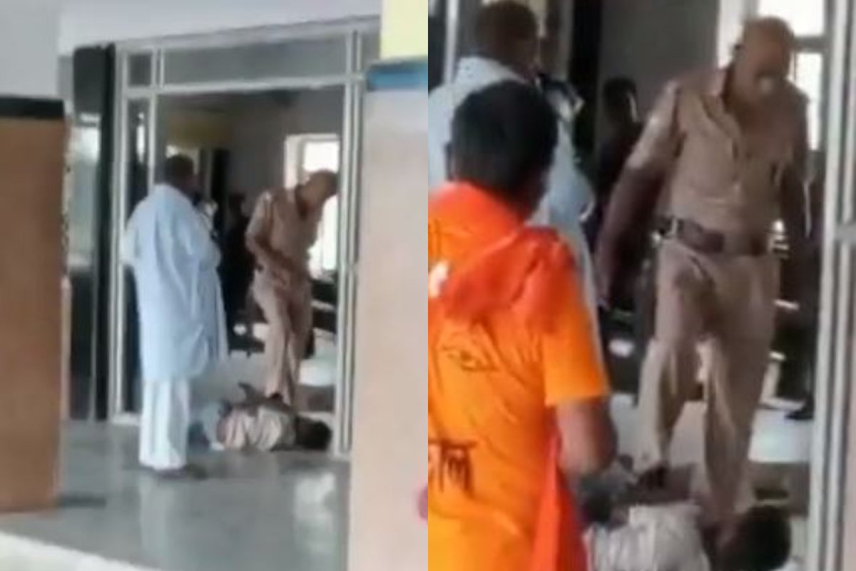 Watch Video: बेल्थरा रोड रेलवे स्टेशन पर RPF के कांस्टेबल ने नाबालिग को मारी लात, Video Viral होते ही पुलिसकर्मी सस्पेंड