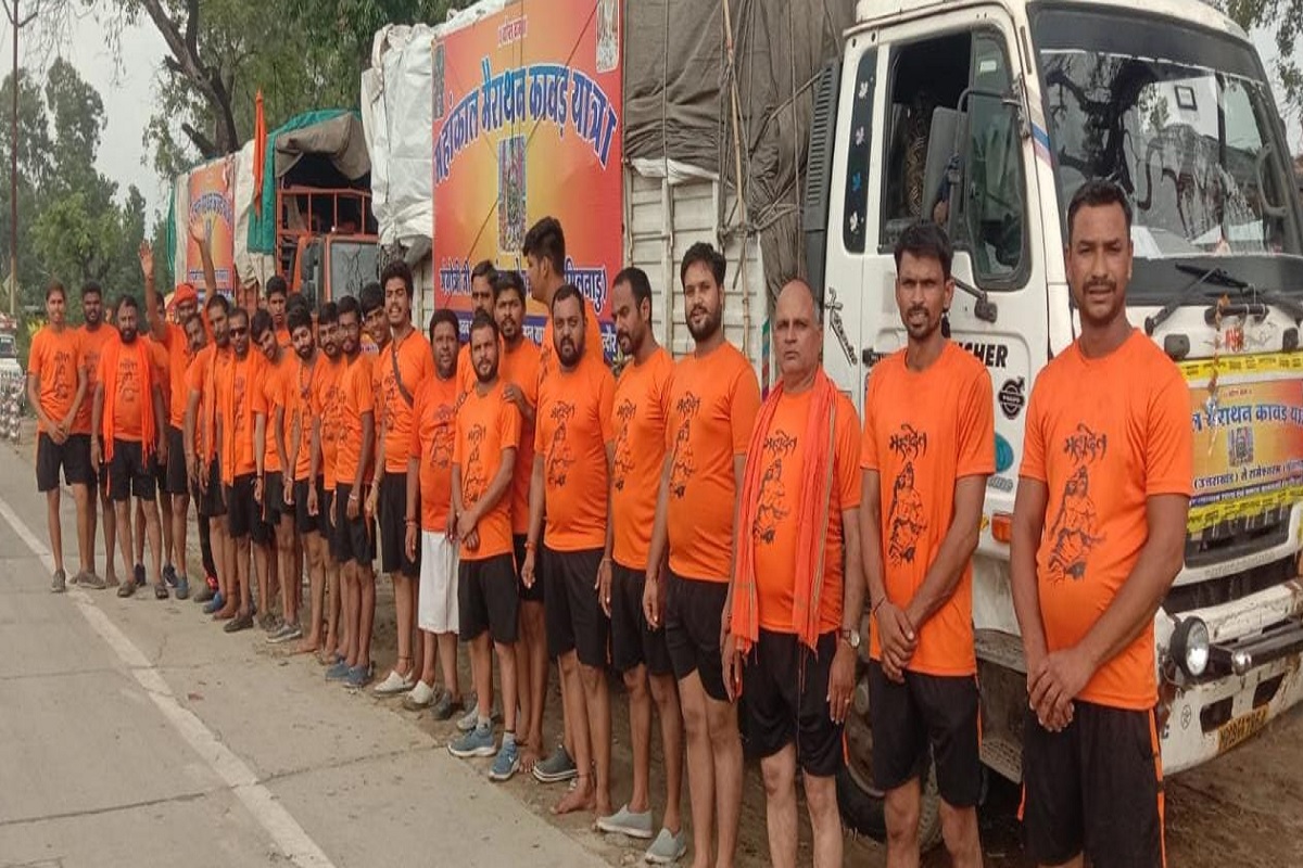 Muzaffarnagar: 3 हजार किलोमीटर की सबसे बड़ी मैराथन कांवड़ यात्रा लेकर निकले 109 महाकाल भक्त, एक माह में पहुंचेंगे रामेश्वरम