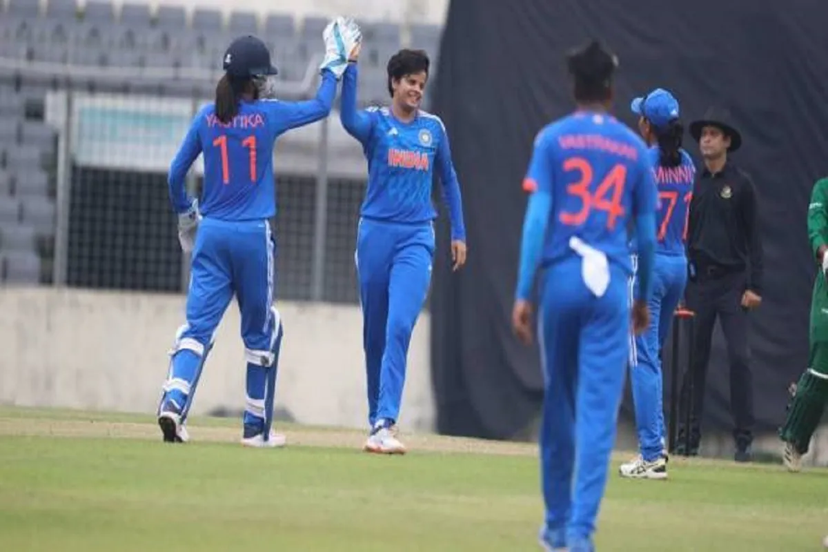 INDW vs BANW: शेफाली वर्मा का कमाल, दूसरे T20 में भारत ने बांग्लादेश को 8 रनों से हराया, सीरीज पर किया कब्जा