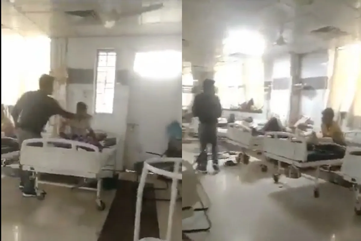 यूपी: “मार-मार के खाल उतार दूंगा”- सैफई मेडिकल कॉलेज में डॉक्टर ने मरीज को मारा थप्पड़, Video Viral
