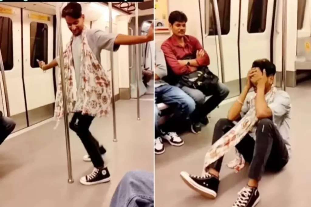 Delhi Metro Viral Video