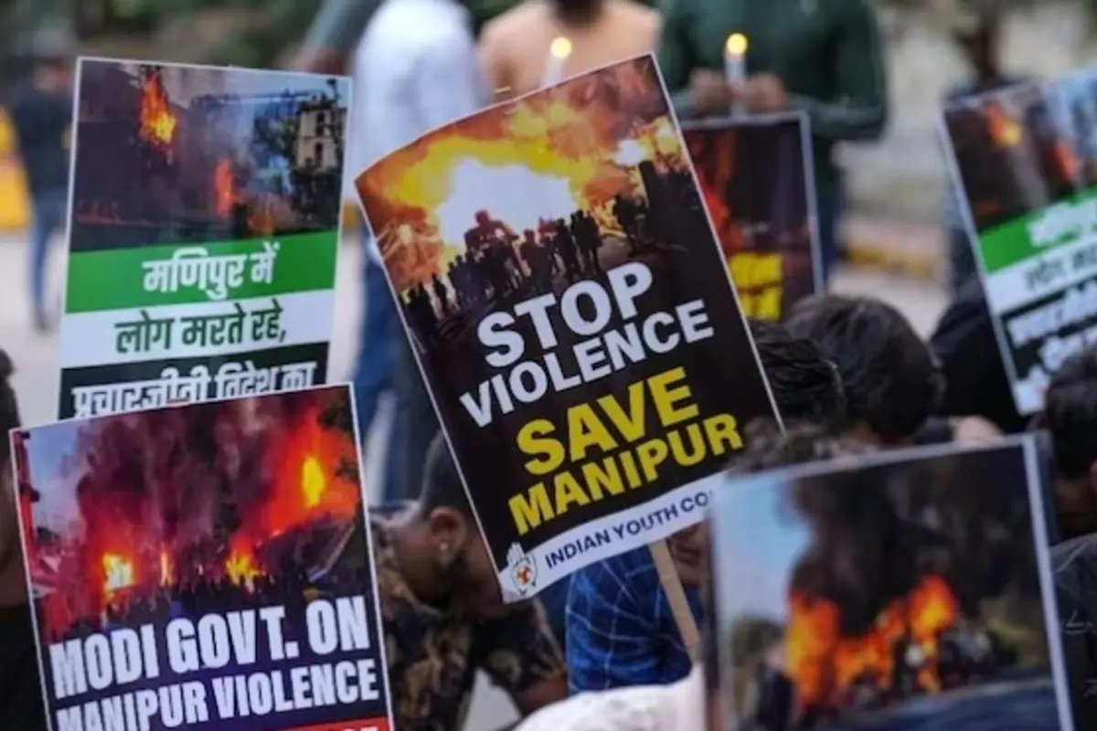 Manipur Violence: मणिपुर में फिर भड़क उठी हिंसा की आग, गोलीबारी में 3 लोगों की मौत