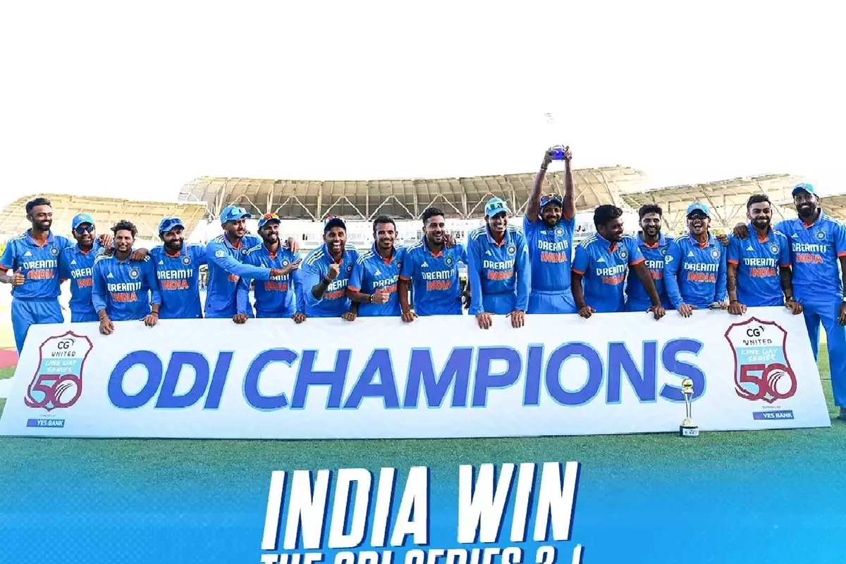 IND Vs WI: भारत ने वेस्टइंडीज को 200 रनों से हराकर सीरीज पर किया कब्जा, ईशान किशन ने बनाए 77 रन, शार्दुल की गेंदबाजी ने किया कमाल