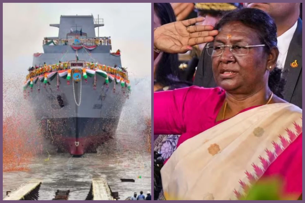 राष्ट्रपति द्रौपदी मुर्मू ने Indian Navy के युद्धपोत ‘विंध्यगिरि’ को किया लॉन्च, जानिए इसकी ताकत और खासियतें