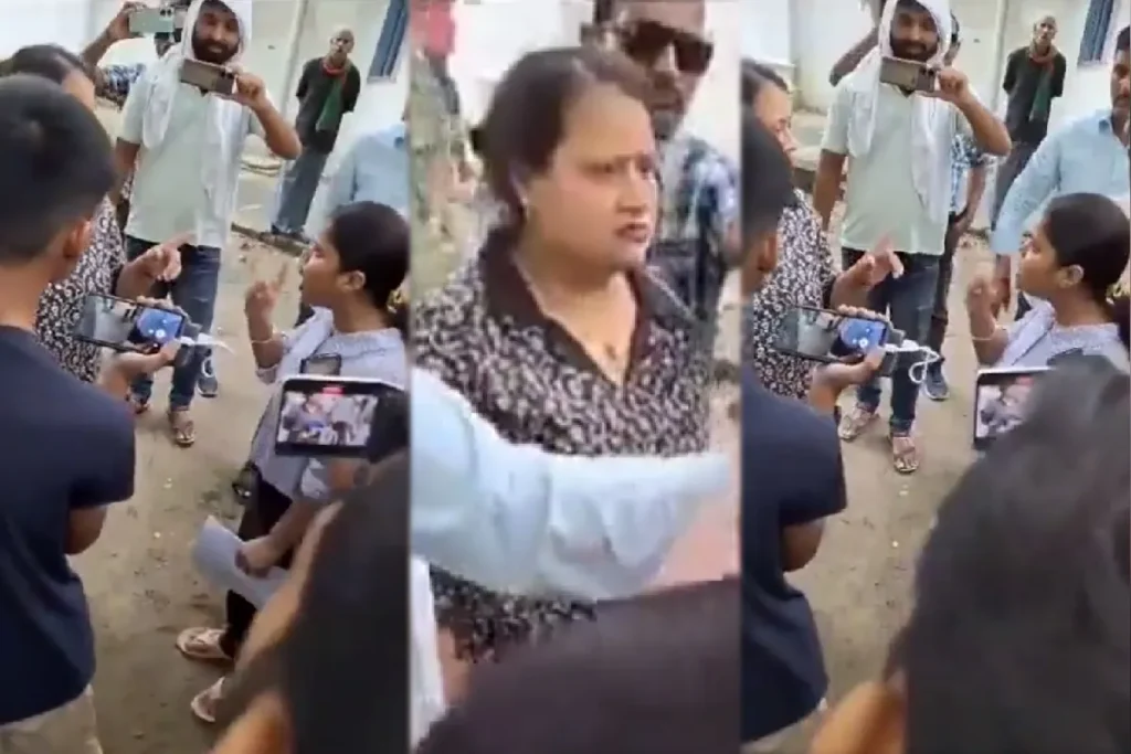varanasi officer slaps girl