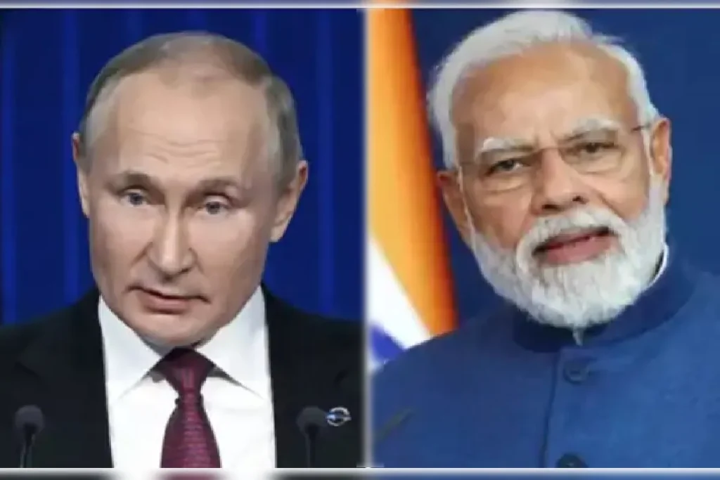 vladimir putin and narendra modi