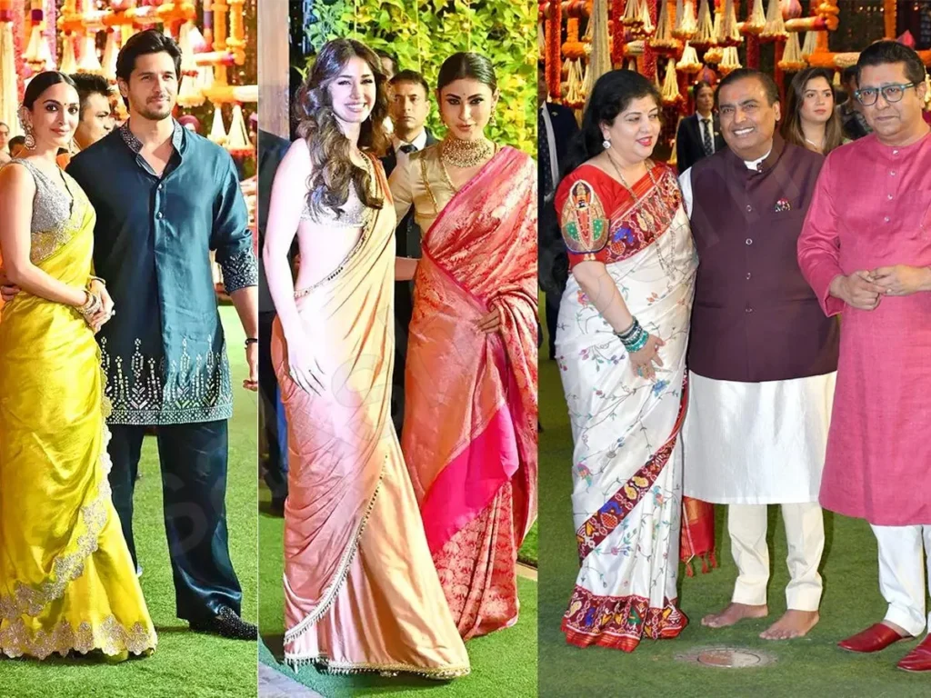 Ganesh chaturthi 2023, Ganesh chaturthi celebrations, Ganesh chaturthi 2023, ambani’s at ganesh chaturthi, nita ambani, ambani Ganesh chaturthi, most stylish celebs at ambani’s Ganesh chaturthi, best dressed at ambani’s Ganesh chaturthi, best sarees at Ambani’s Ganesh chaturthi, deepika padukone and ranveer singh, sidharth malhotra and kiara advani, alia bhatt in red saree, janhvi kapoor in tissue saree, celebs at ambani’s ganesh chaturthi