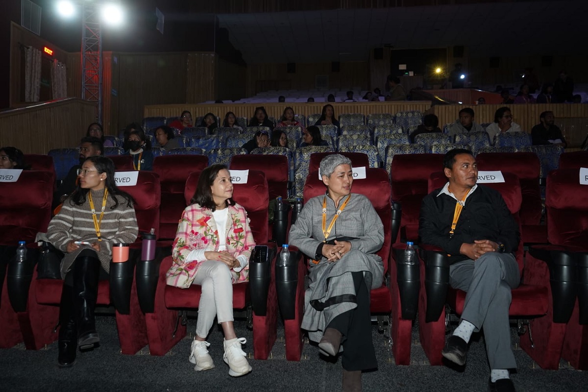 द हिमालयन फिल्म फेस्टिवल 2023 का आज दूसरा दिन, लेह में कराई गई हिमालयी राज्यों की क्षेत्रीय फिल्मों की स्क्रीनिंग