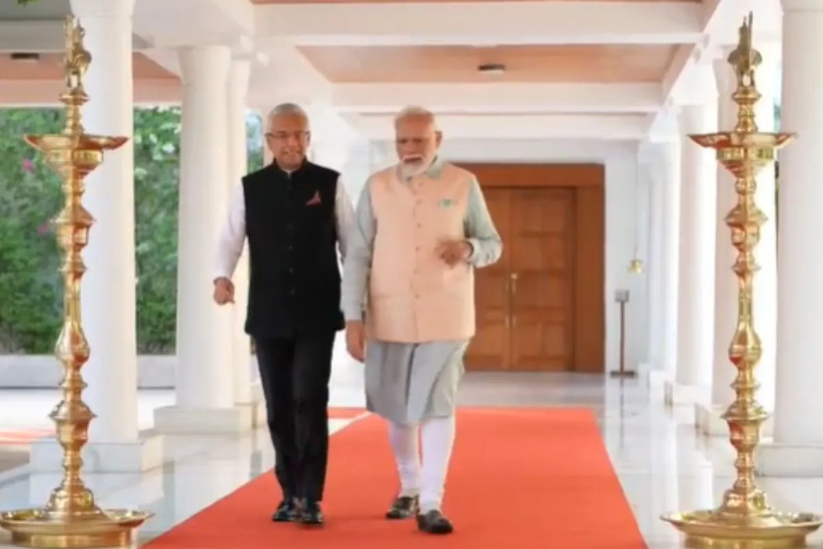 G20 Summit: पीएम मोदी और मॉरीशस के PM Pravind Jugnauth के बीच द्विपक्षीय वार्ता, जी20 समिट के लिए तैयार है दिल्ली