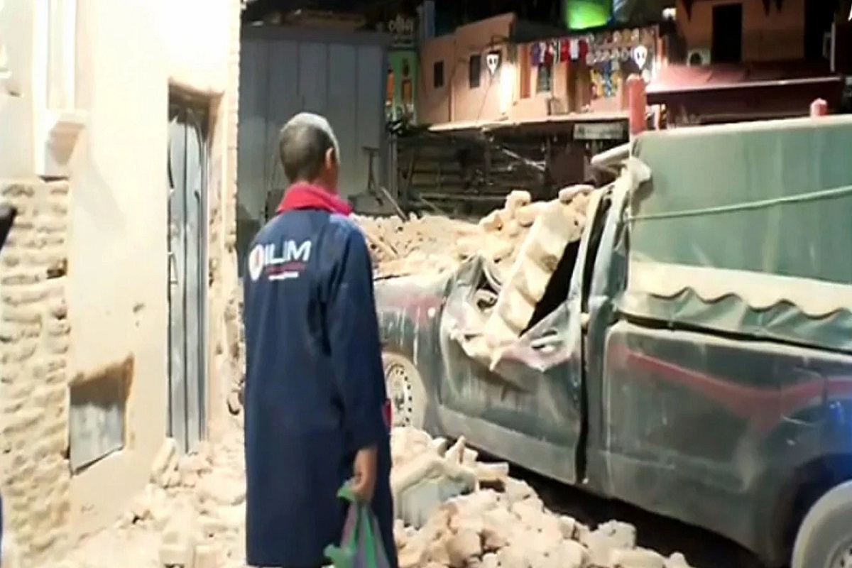 Morocco Earthquake: मोरक्को में भूकंप से भारी तबाही, 296 लोगों की मौत, कई इमारतें जमींदोज, 6.8 थी तीव्रता