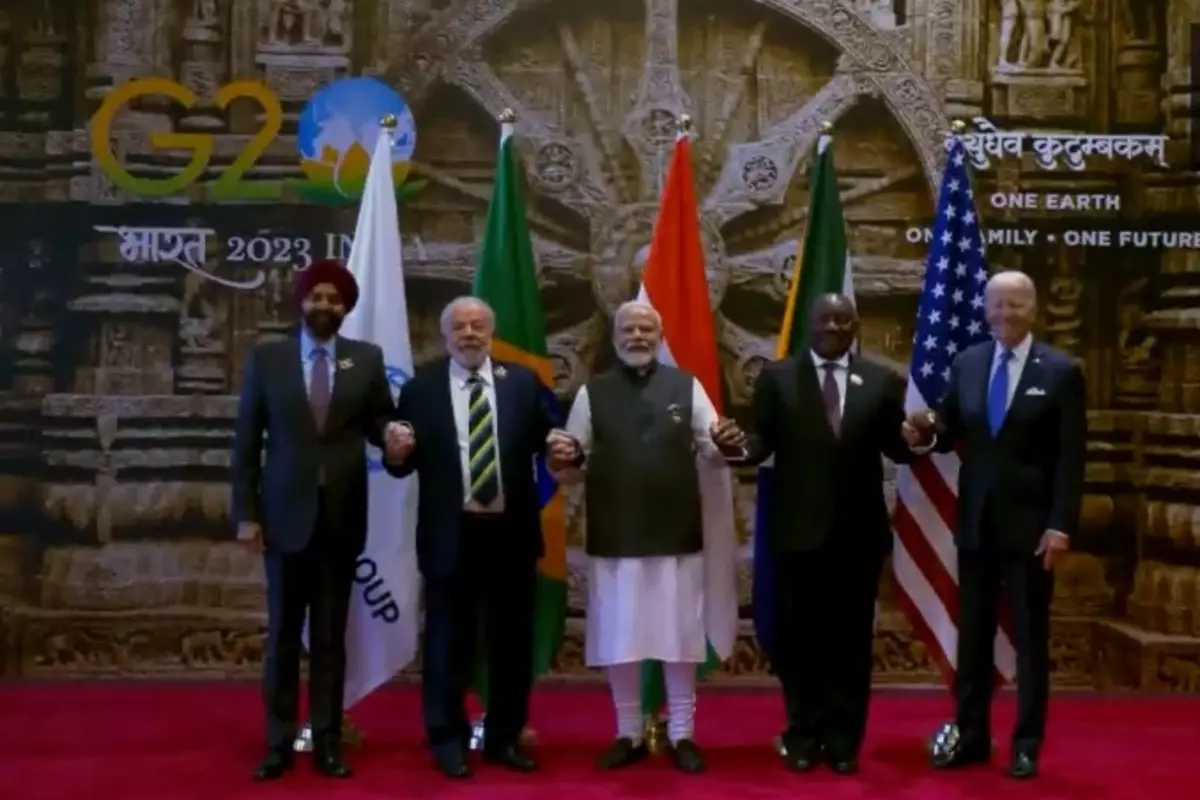 G20 Summit: पीएम मोदी के सिग्नेचर ‘हैंडशेक’ वाली तस्वीर वायरल, कुछ इस अंदाज में मेहमानों का किया स्वागत