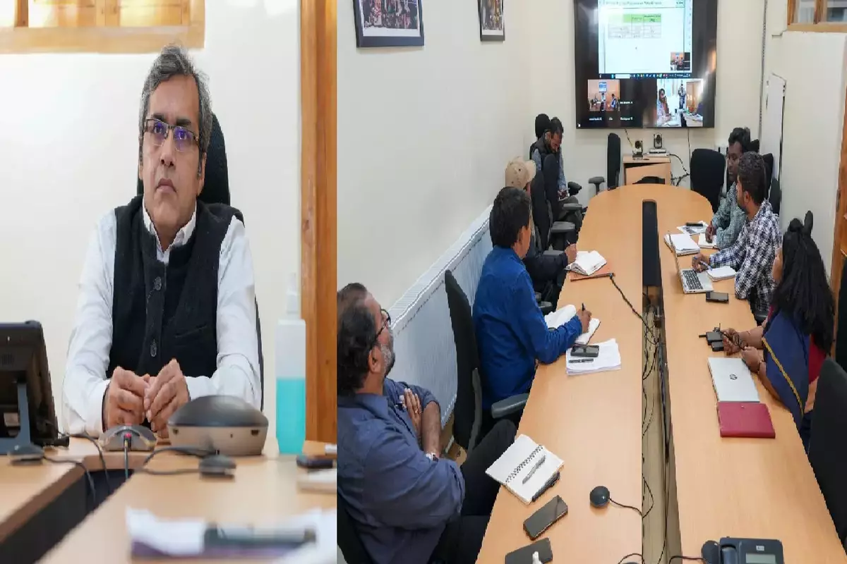 Ladkah: प्रमुख सचिव संजीव खिरवार ने लेह-कारगिल में चौबीस घंटे जल आपूर्ति स्थिति की समीक्षा बैठक की, दिए जरूरी निर्देश