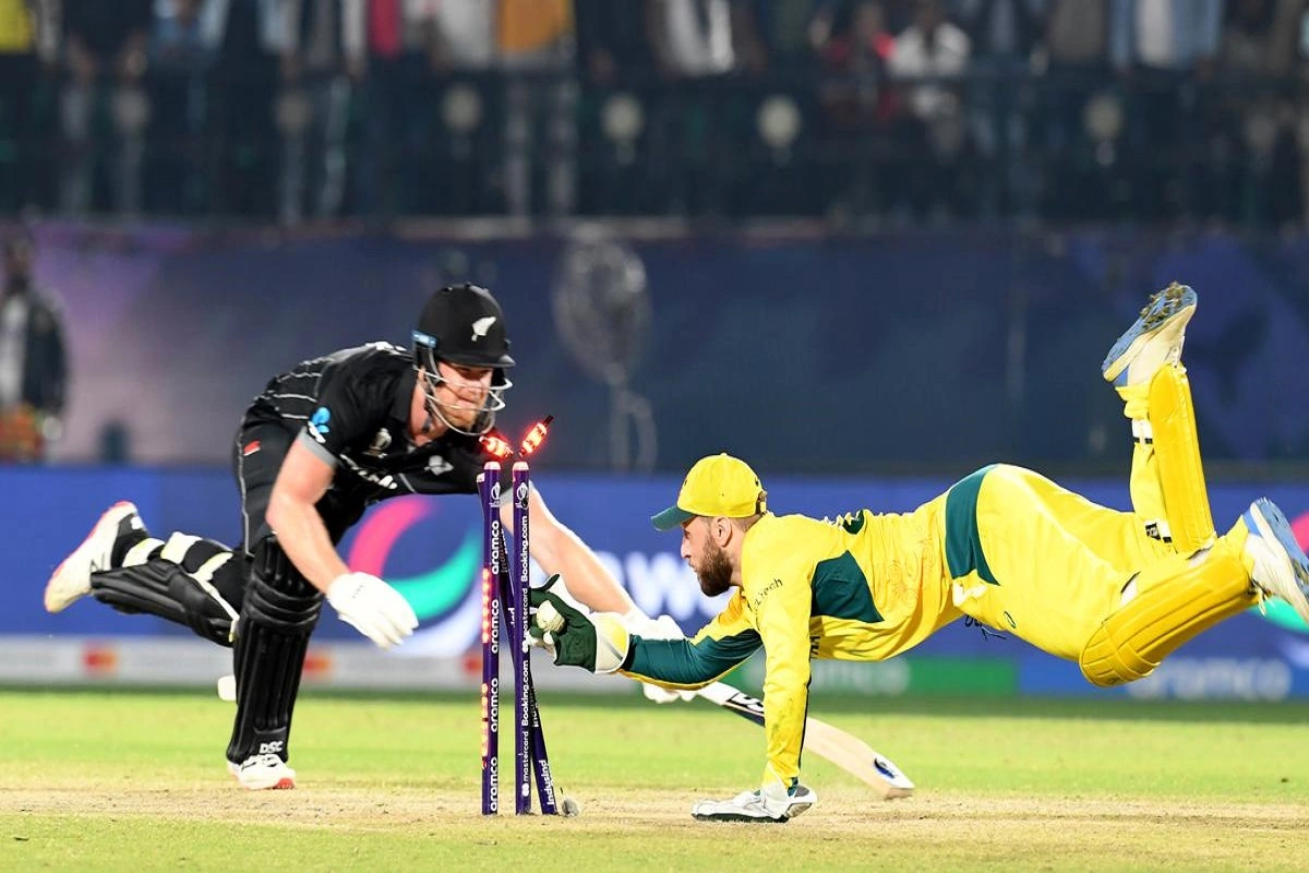 AUS vs NZ: हाईवोल्टेज मुकाबले में ऑस्ट्रेलिया ने न्यूजीलैंड को 5 रनों से हराया, रचिन रवींद्र की शतकीय पारी गई बेकार