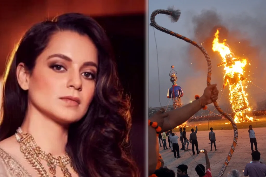 Kangana Ranaut Ravan Dahan
