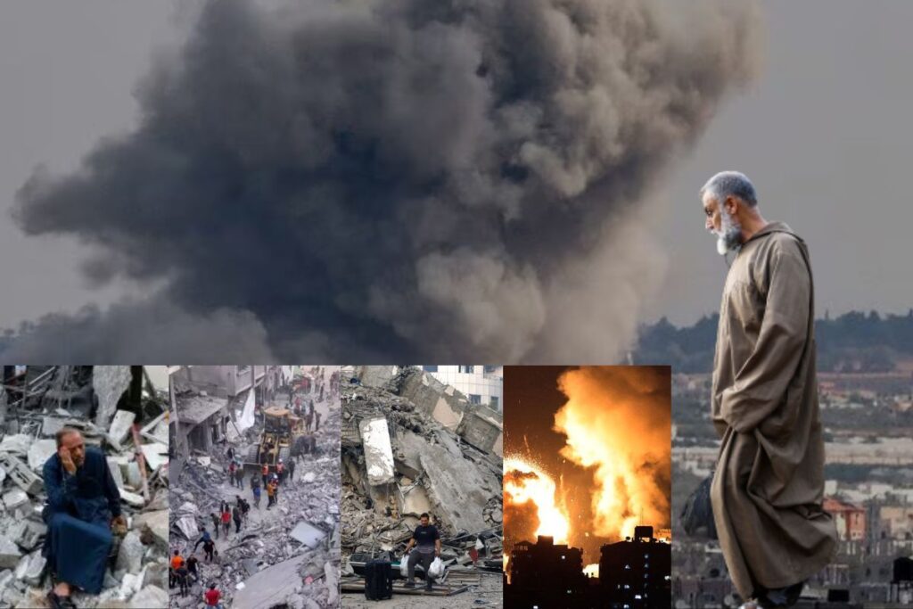 gaza destroyed in israel attack