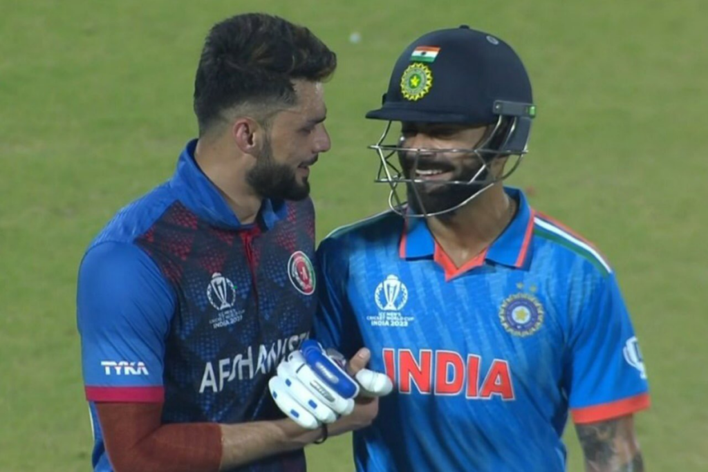 Virat Kohli And Naveen-ul-Haq