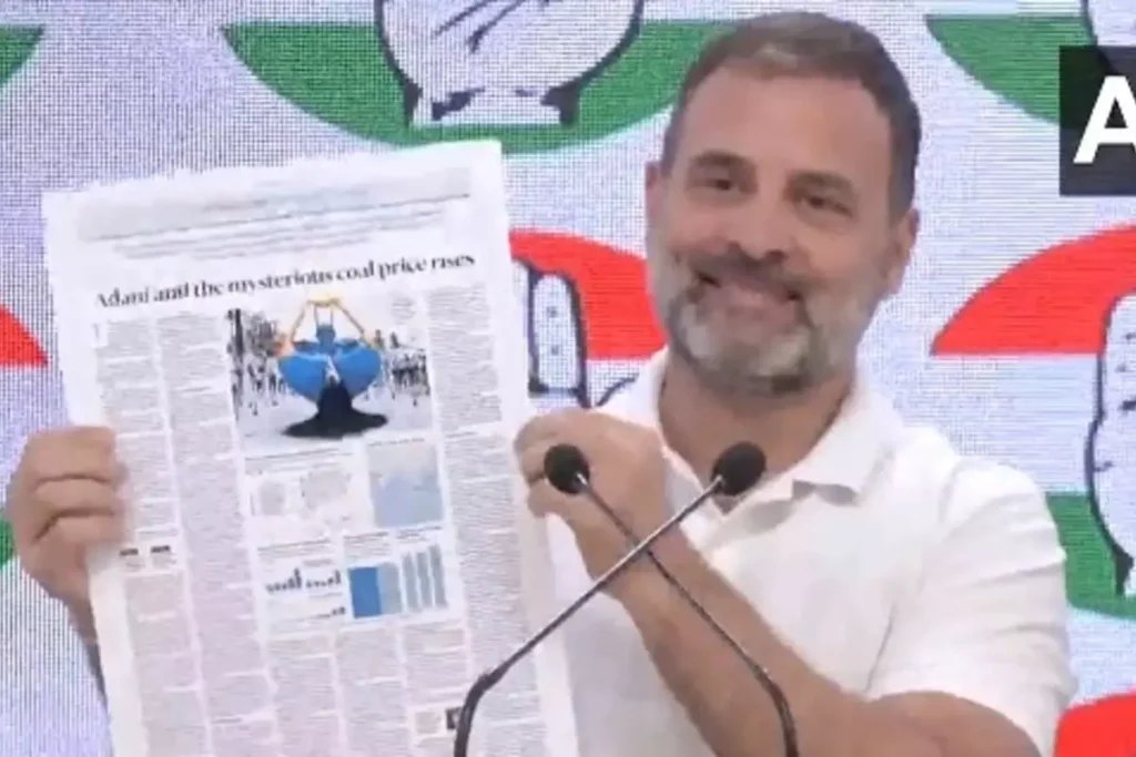 Rahul Gandhi On Adani