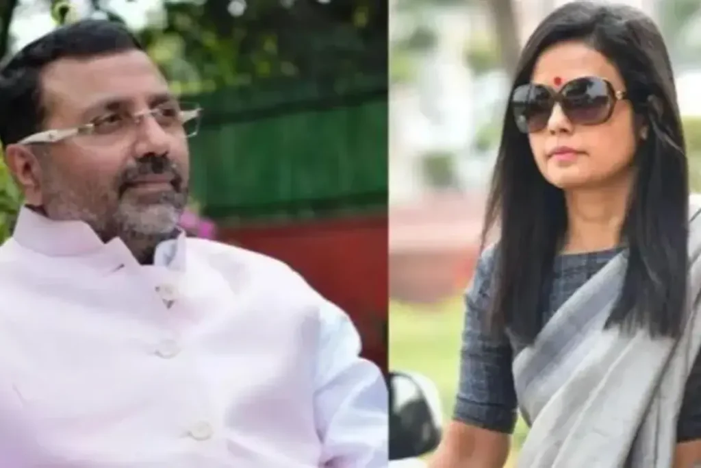 Nishikant Dubey on  Mahua Moitra