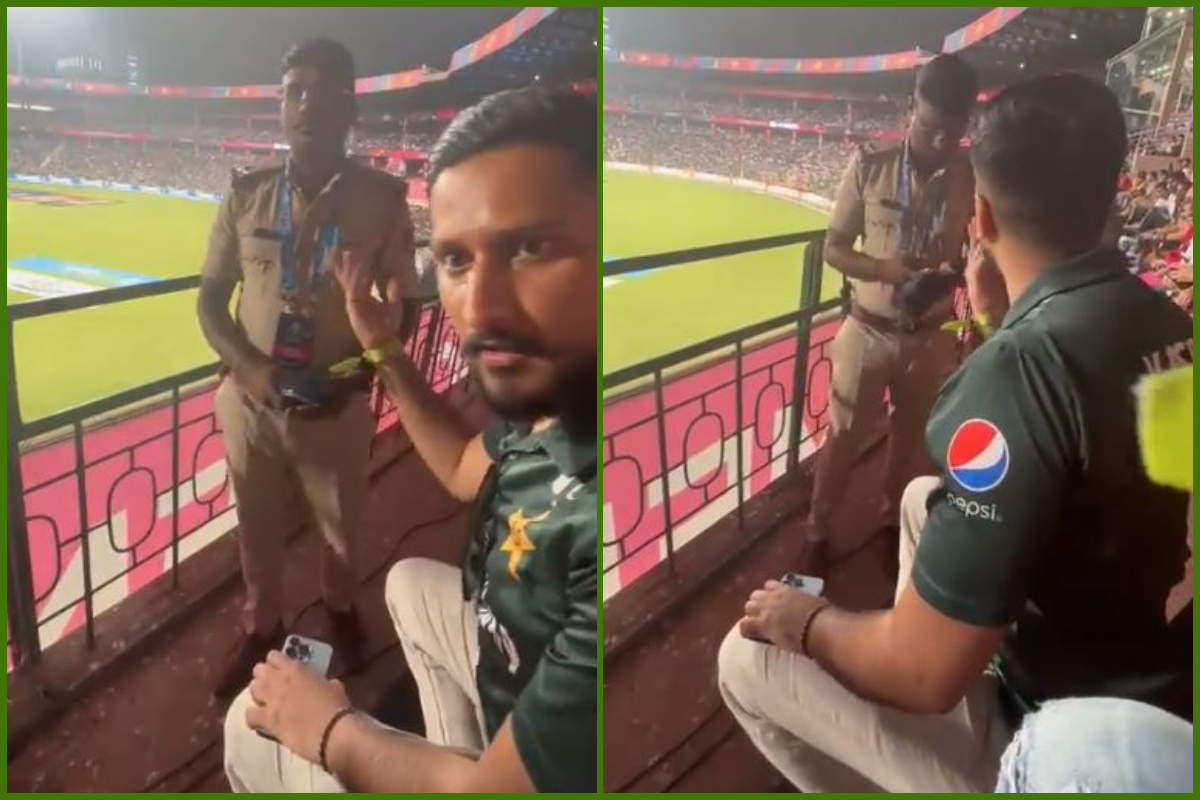 Video: स्टेडियम में ‘पाकिस्तान जिंदाबाद’ के नारे लगा रहा था फैन, पहुंच गई पुलिस और फिर…