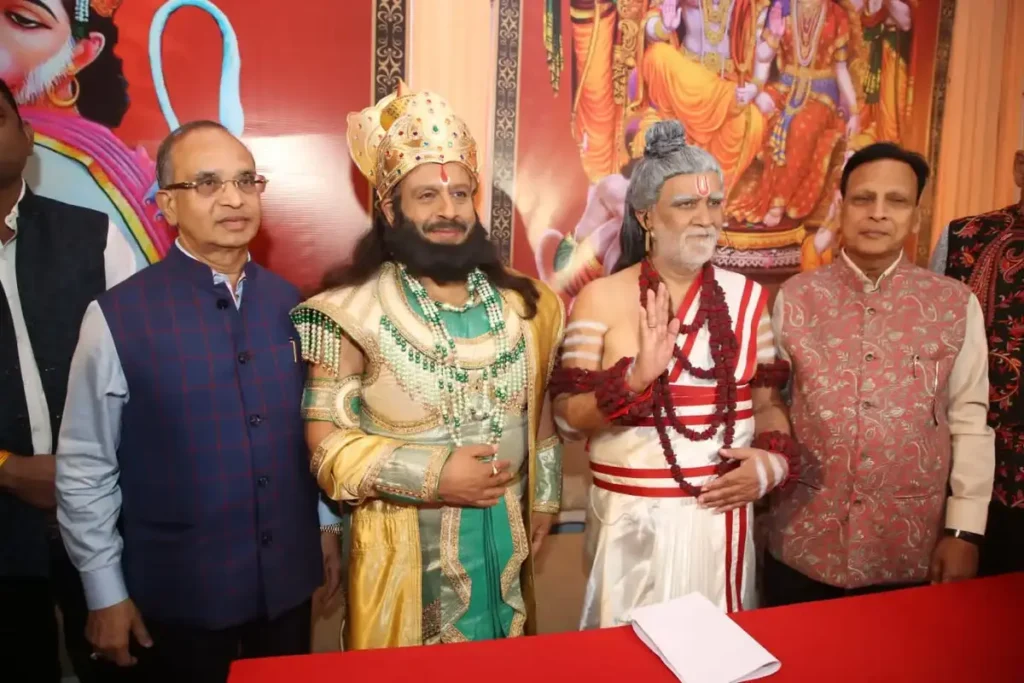 ऋषि विश्वामित्र के किरदार में नजर आए केंद्रीय मंत्री अश्विनी चौबे