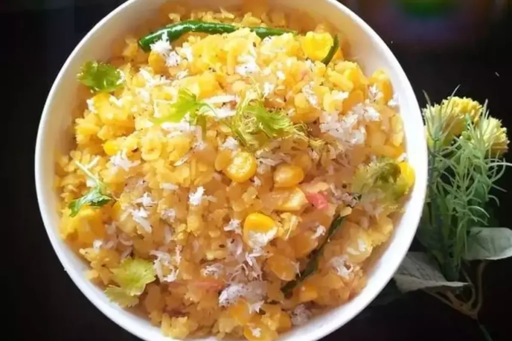 कॉर्न पोहा की विधि