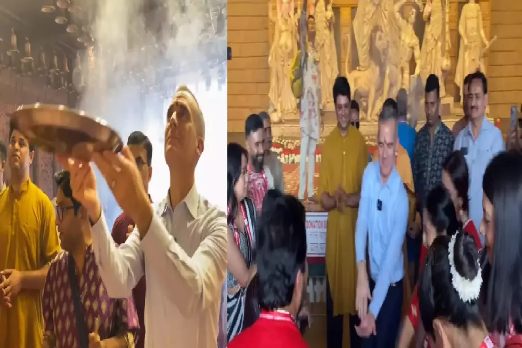 अमेरिकी राजदूत ने जमकर किया गरबा