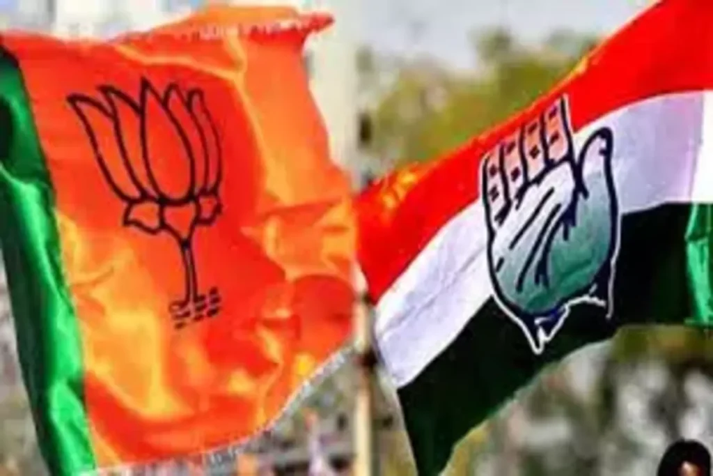 कांग्रेस ने बीजेपी पर किया पलटवार