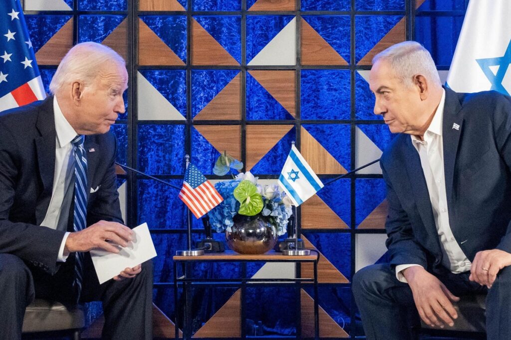 joe biden benjamin netanyahu