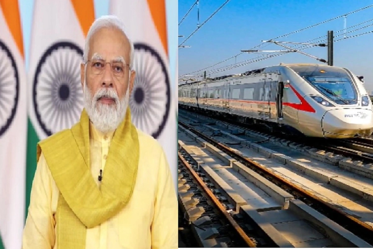 RAPIDX: देश की पहली रैपिड ट्रेन ‘नमो भारत’ को PM मोदी आज दिखाएंगे हरी झंडी, 17 किमी की दूरी मात्र 12 मिनट में होगी तय