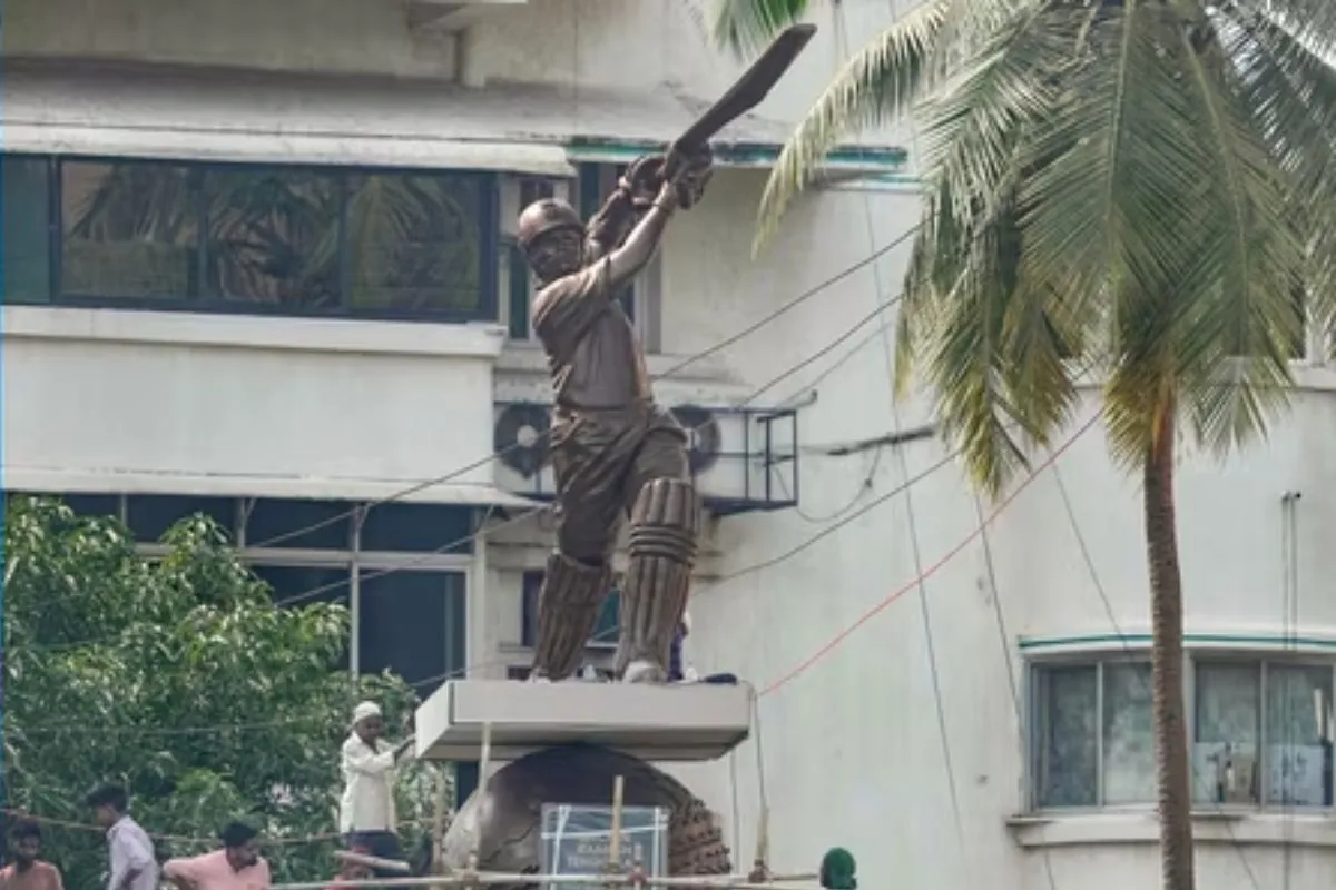 Sachin Tendulkar Statue: पहली बार चोरी छिपे वानखेड़े स्टेडियम में घुसे थे सचिन तेंदुलकर, खुद बताया सबसे बड़ा राज