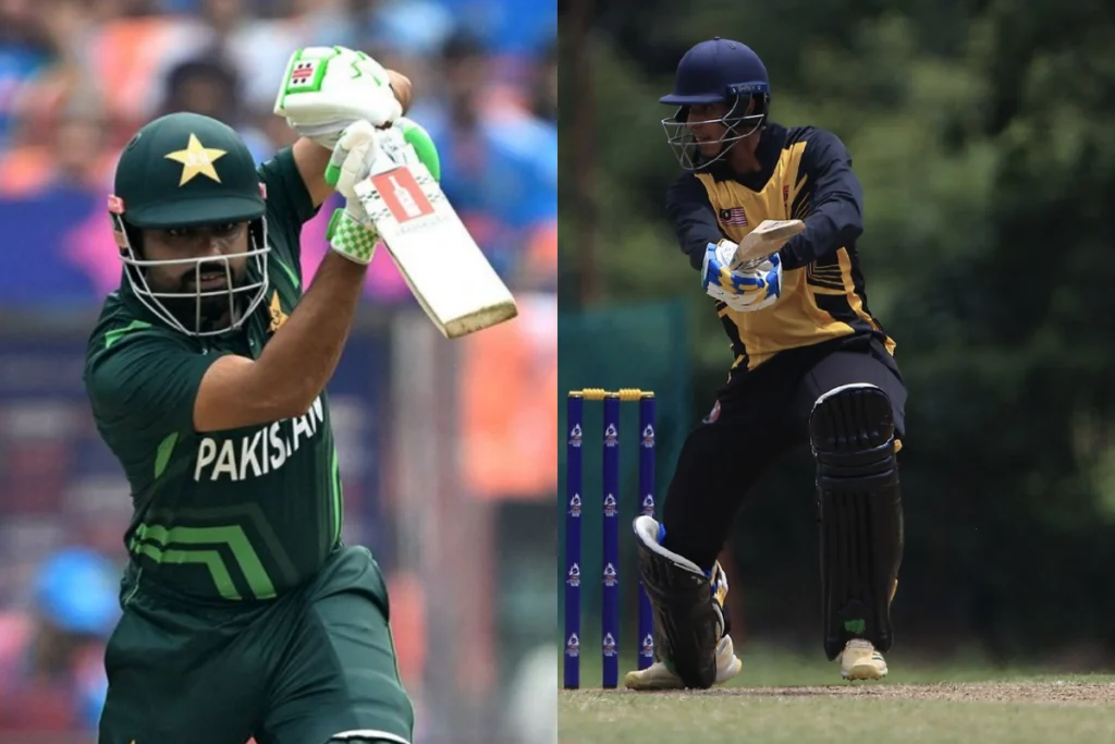 Babar Azam And Virandeep Singh