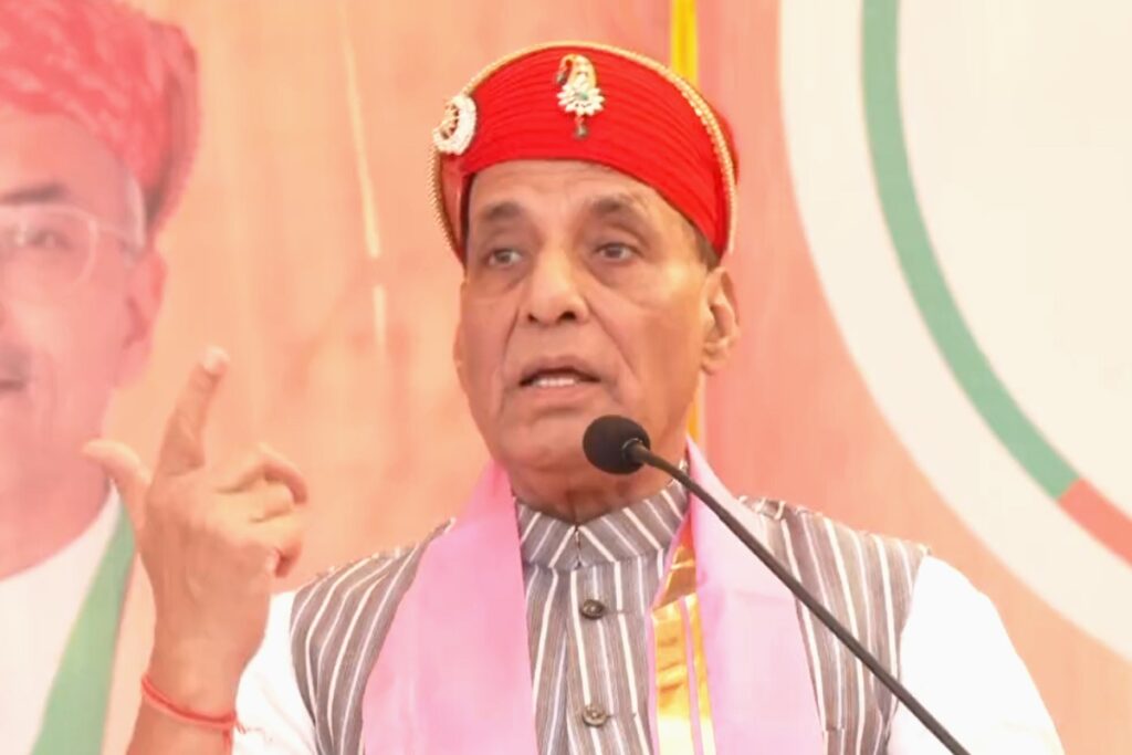 Defence Minister Rajnath Singh