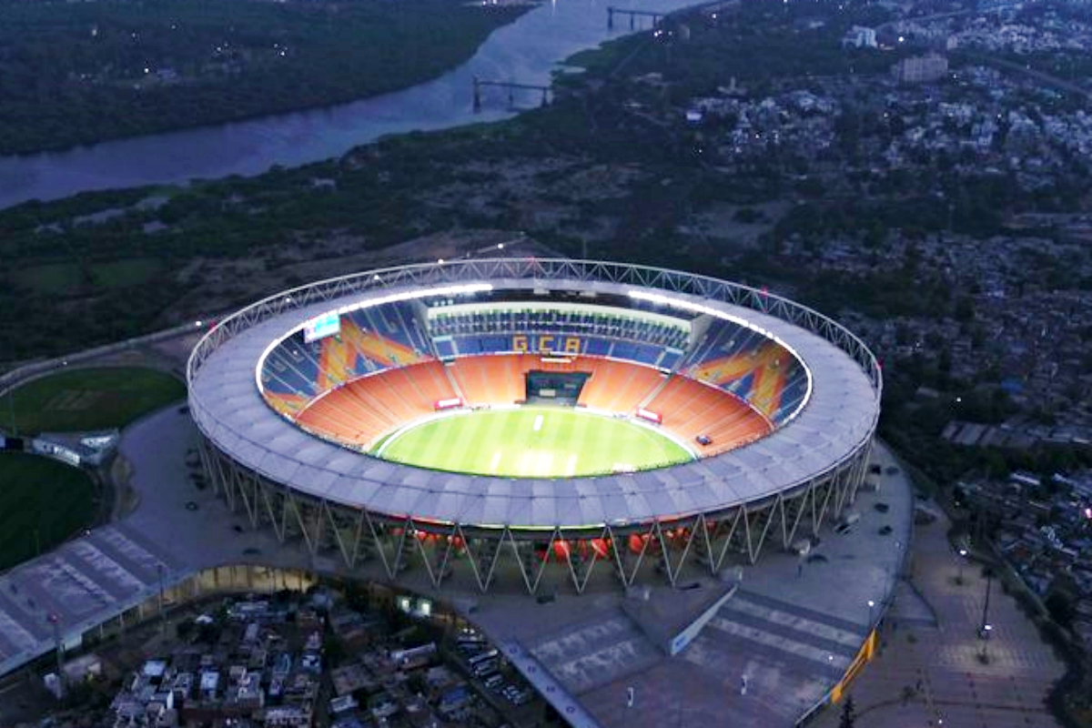 Narendra Modi Stadium में वर्ल्ड कप फाइनल की तैयारी शुरू, मैच से पहले होगा एयर शो