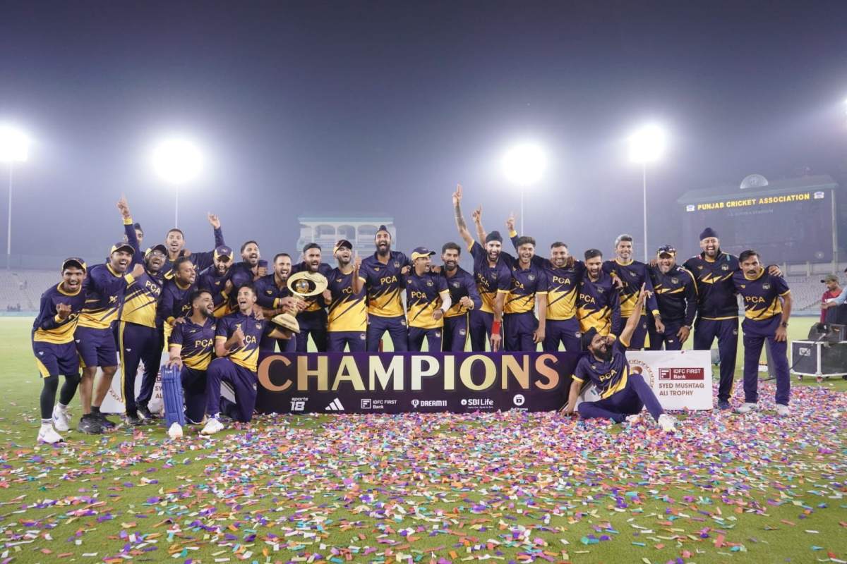 Syed Mustaq Ali Trophy 2023: पंजाब ने पहली बार टॉफी पर जमाया कब्जा, बड़ौदा टीम को 20 रनों से हराया