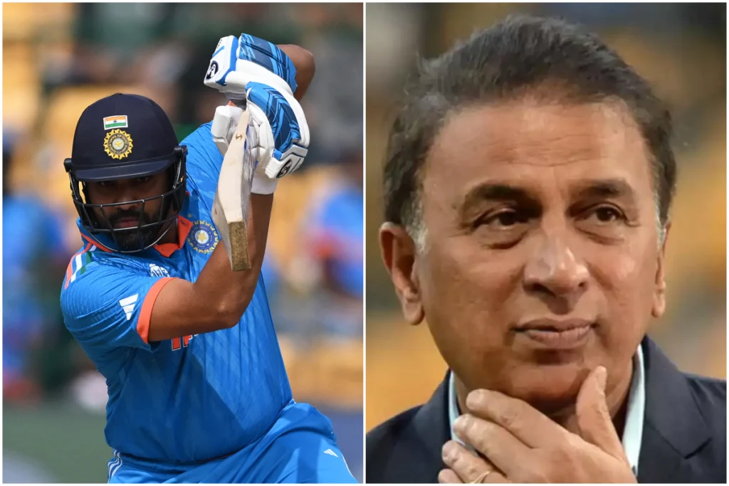 Rohit Sharma And Sunil Gavaskar