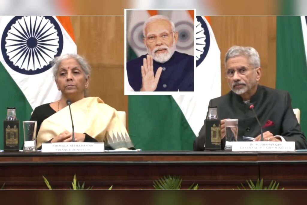 S Jaishankar nirmala sitharaman PM Modi