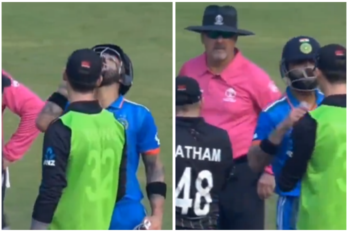 IND vs NZ: किंग कोहली ने न्यूजीलैंड के खिलाड़ी से लेकर पिया ड्रिंक्स, तेजी से वायरल हो रहा वीडियो
