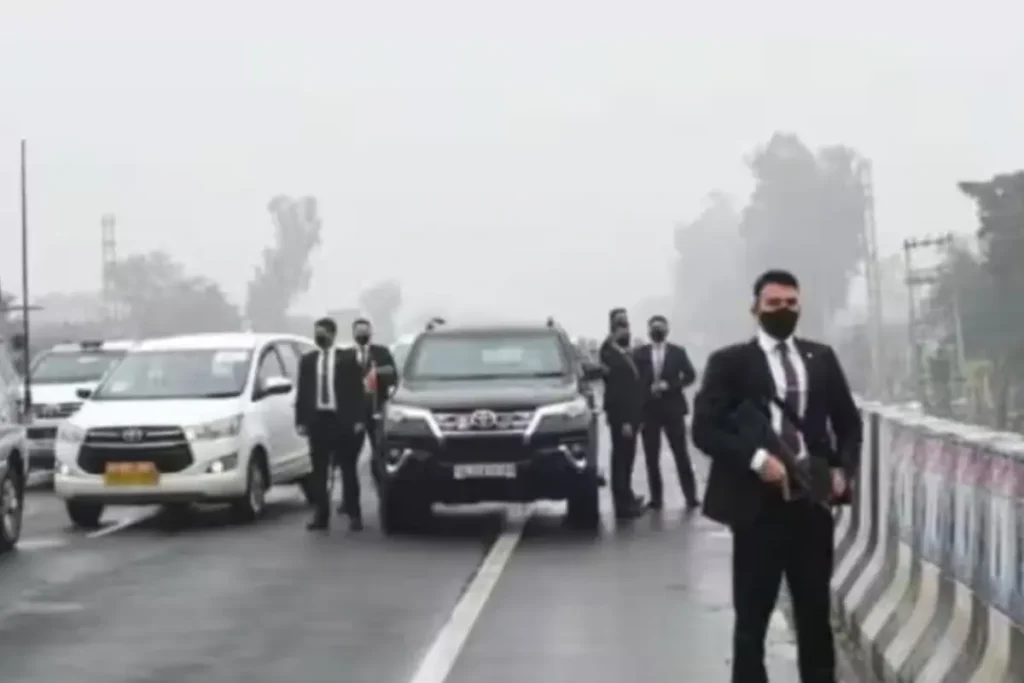 पीएम मोदी की सुरक्षा में हुई थी चूक