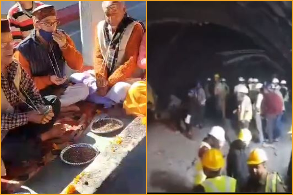 Uttarkashi: टनल में फंसे श्रमिकों के लिए उत्तरकाशी के काशी विश्वनाथ मंदिर में पूजा-अर्चना, फंसे हैं अभी भी 41 मजदूर