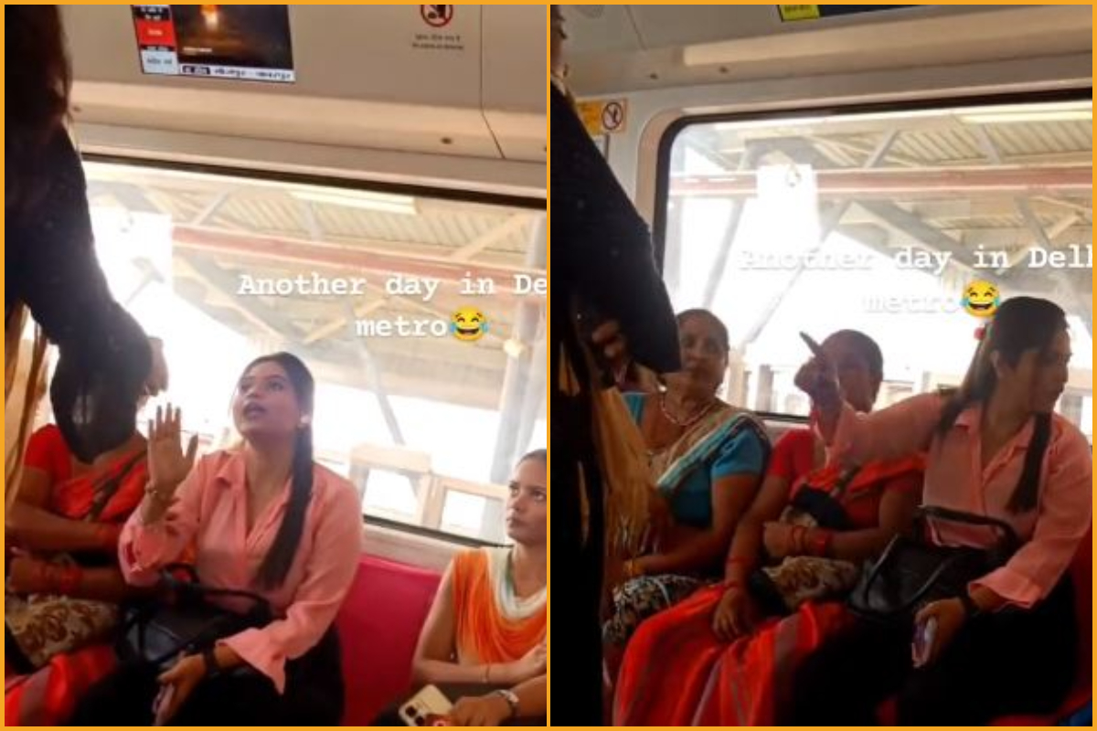Video: “बीच-बीच में इंग्लिश बोलना जरूरी है”, Delhi Metro में दो महिलाओं की लड़ाई पर यूजर्स ने लिए मजे